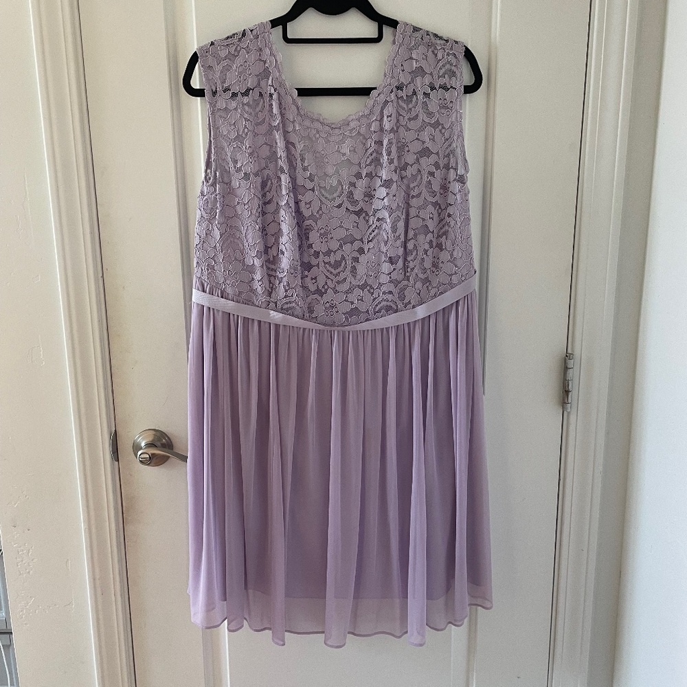 David's Bridal Bridesmaid's Dress, lavender